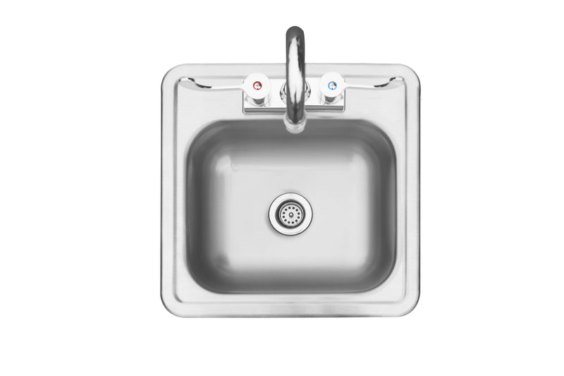 Load image into Gallery viewer, 15"x 15" Drop-in Sink