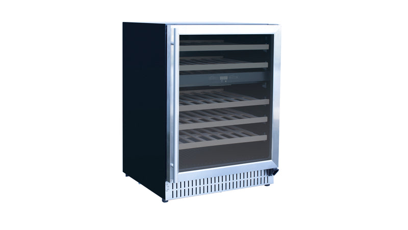 Load image into Gallery viewer, 24" Outdoor Rated Dual Zone Wine Cooler
