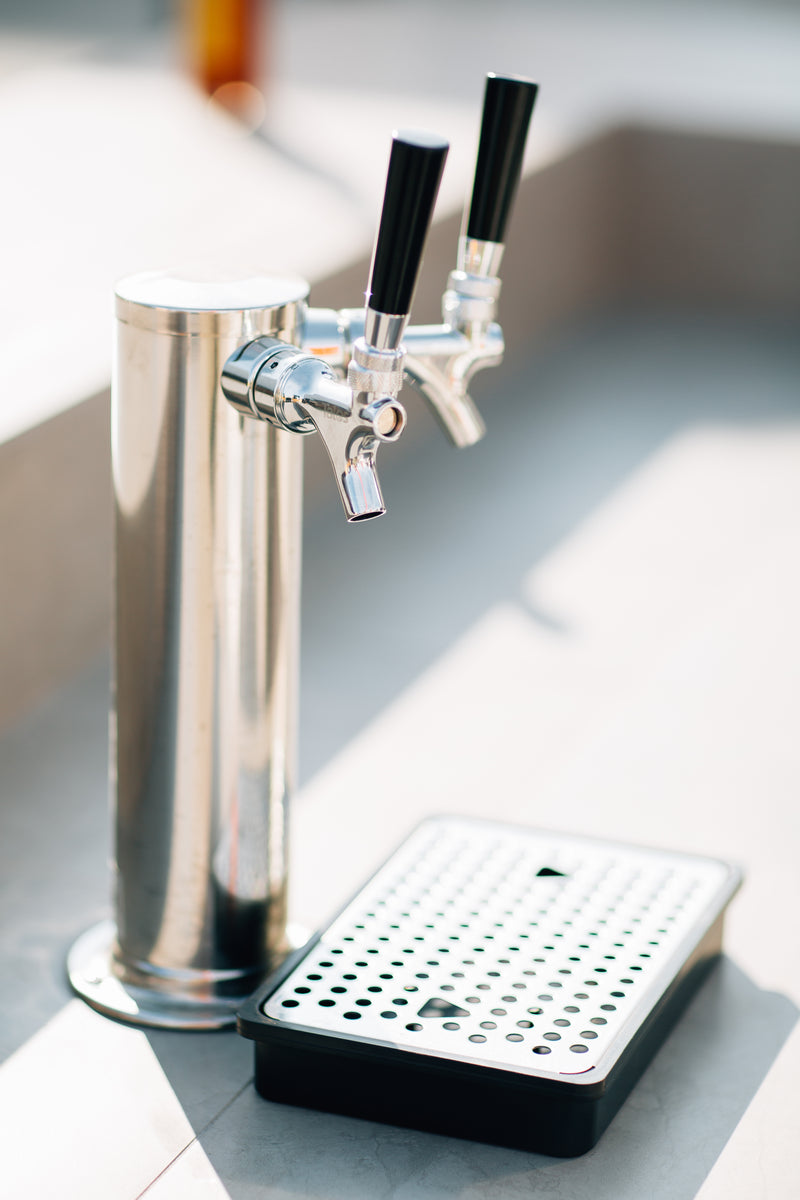 Load image into Gallery viewer, 6.6c Deluxe Outdoor Rated Double Tap Kegerator - Completed
