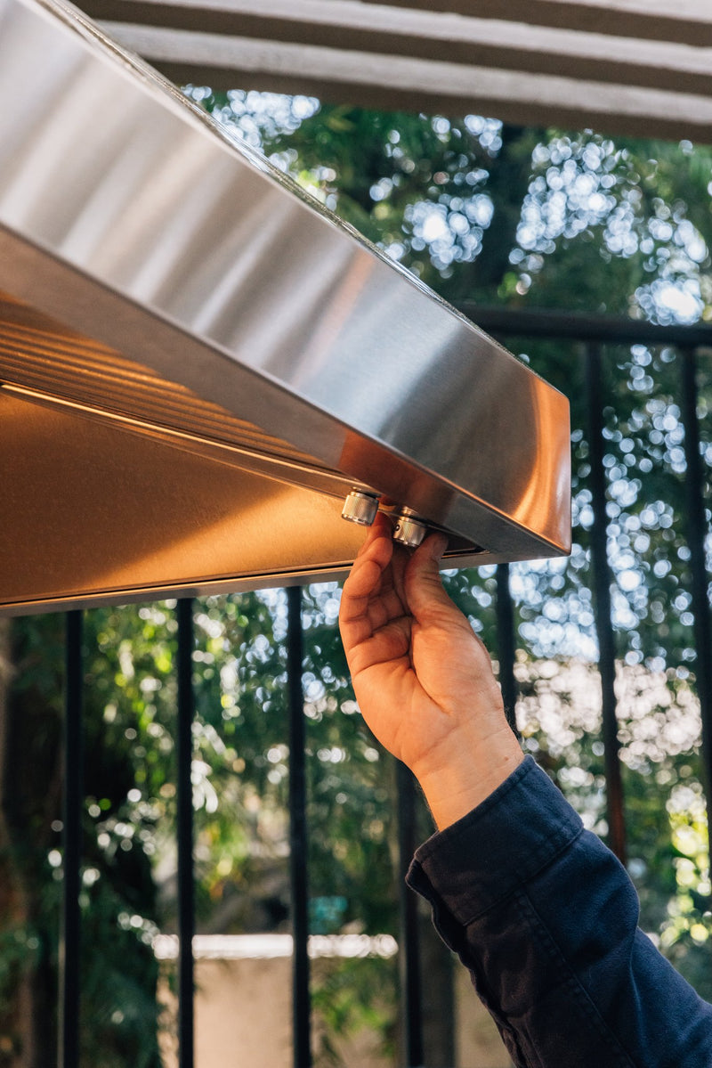 Load image into Gallery viewer, 36" Outdoor Rated Vent Hood with 1,000 CFM Motor and Mounting Bracket