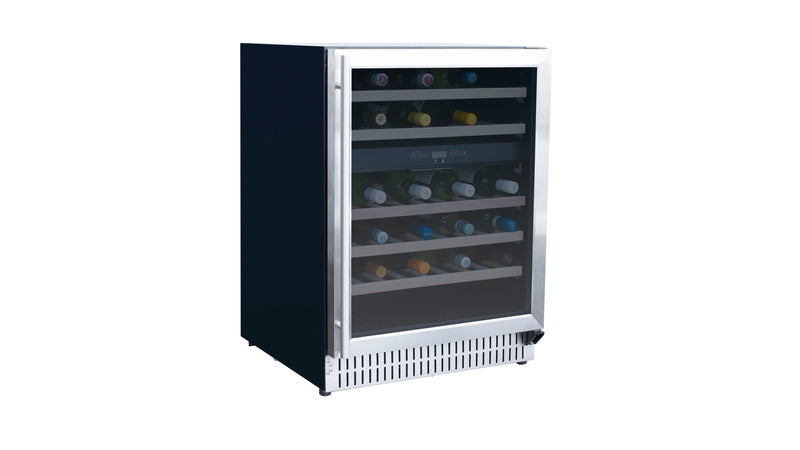 Load image into Gallery viewer, 24" Outdoor Rated Dual Zone Wine Cooler
