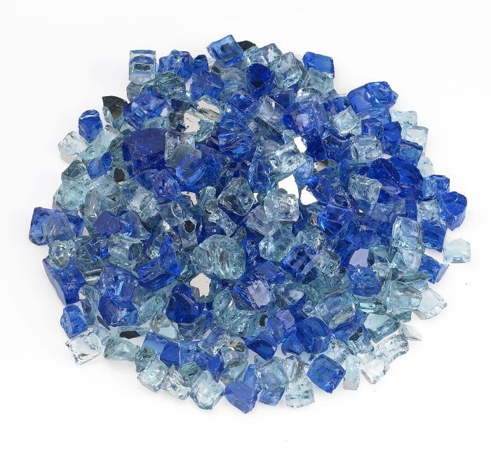 Load image into Gallery viewer, American Fire Glass Fire Glass – 10 lb Bag (1/4" & 1/2", 9 Colors)