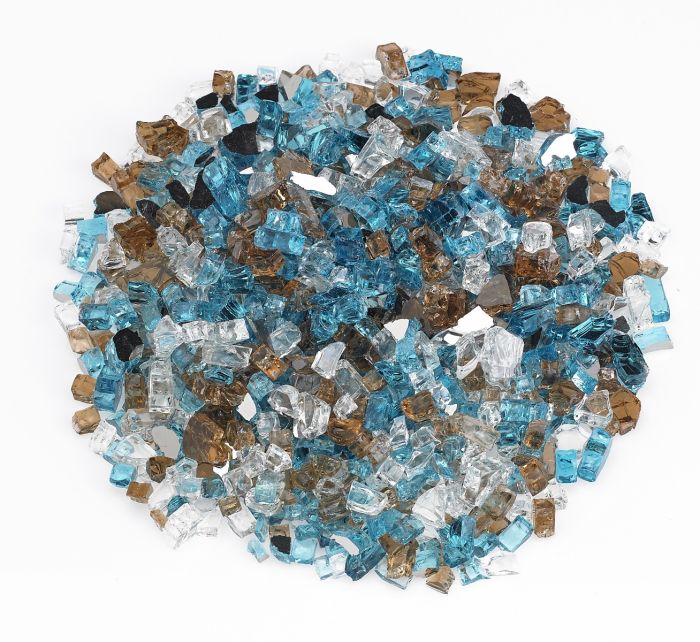 Load image into Gallery viewer, American Fire Glass Fire Glass – 10 lb Bag (1/4" & 1/2", 9 Colors)