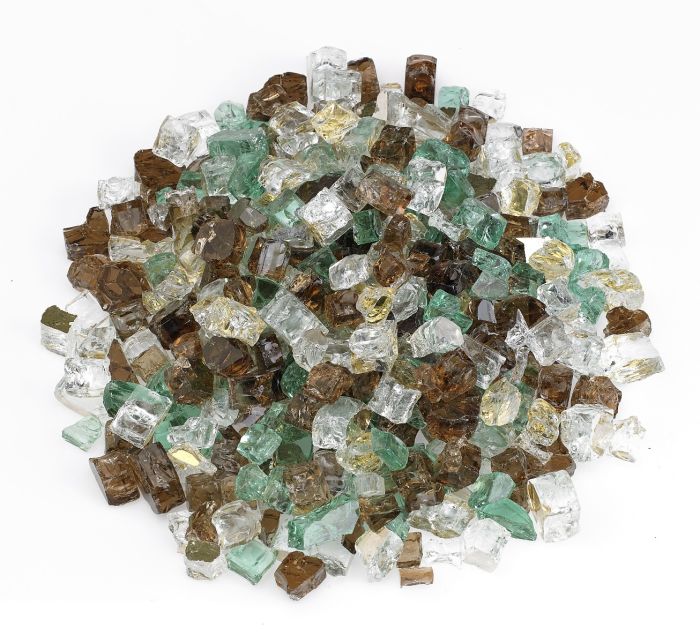 Load image into Gallery viewer, American Fire Glass Fire Glass – 10 lb Bag (1/4" & 1/2", 9 Colors)