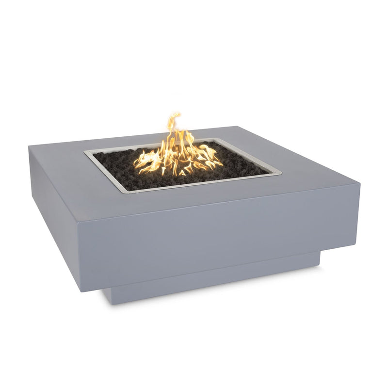 Load image into Gallery viewer, The Outdoor Plus Cabo Square Gas Fire Pit – Powder Coated Steel (36", 48")