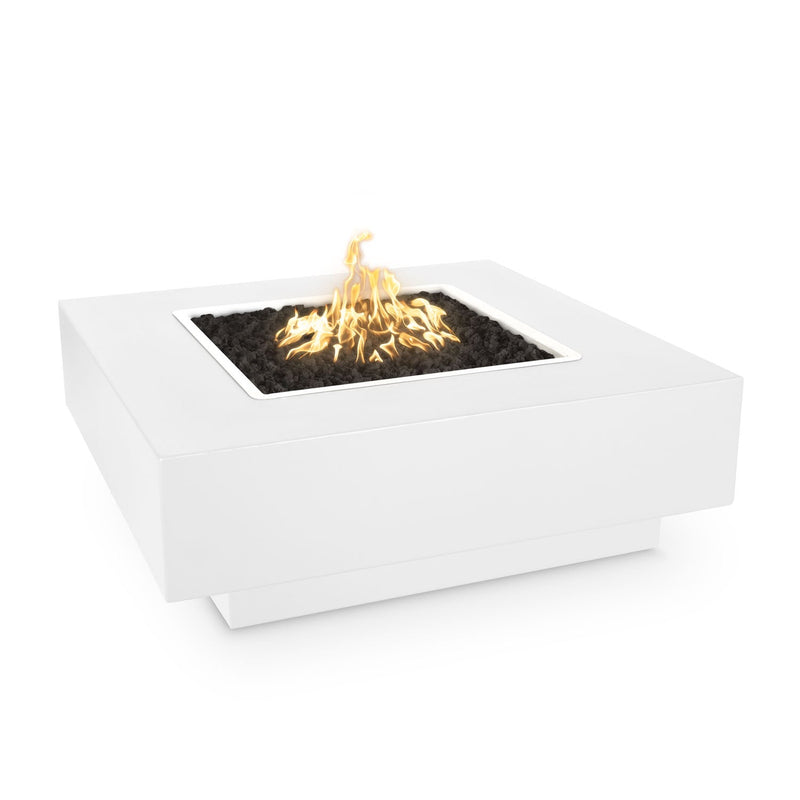 Load image into Gallery viewer, The Outdoor Plus Cabo Square Gas Fire Pit – Powder Coated Steel (36", 48")