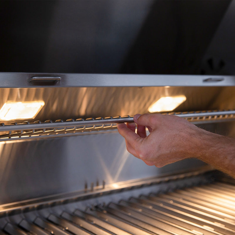 Load image into Gallery viewer, American Made Grills - Encore - Hybrid - Includes: Grill Cover, Drop-In Sear Burner, Rotisserie, Griddle Plate, Starter Kit, Care Kit