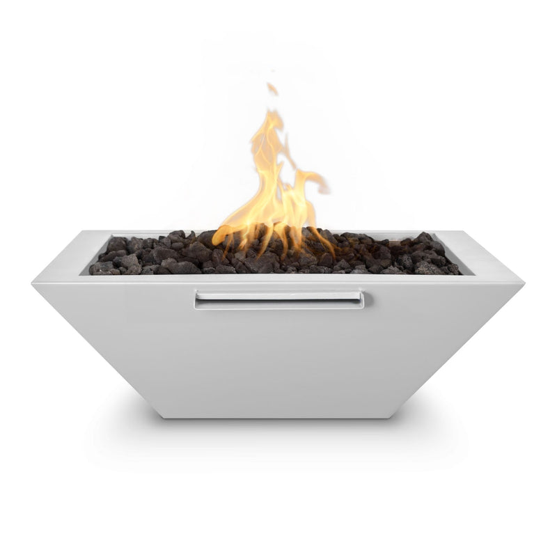 Load image into Gallery viewer, The Outdoor Plus Maya Fire & Water Bowl – Powder Coated Steel (24", 30", 36")