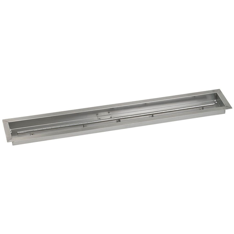 Load image into Gallery viewer, American Fire Glass Linear Stainless Steel Drop-In Fire Pit Pan