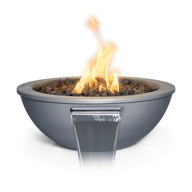 Load image into Gallery viewer, The Outdoor Plus Sedona Fire & Water Bowl – Powder Coated Steel (27")