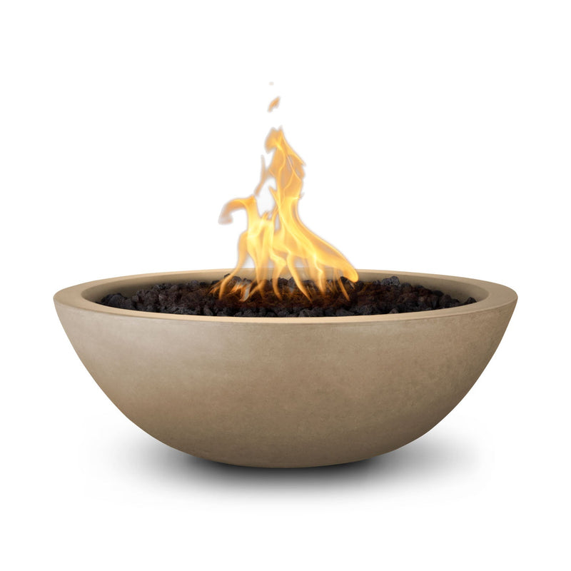 Load image into Gallery viewer, The Outdoor Plus Sedona Gas Fire Bowl – GFRC Concrete (27", 33")