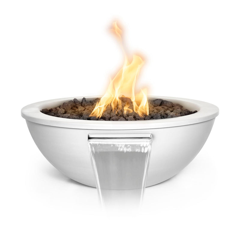Load image into Gallery viewer, The Outdoor Plus Sedona Fire & Water Bowl – Powder Coated Steel (27")