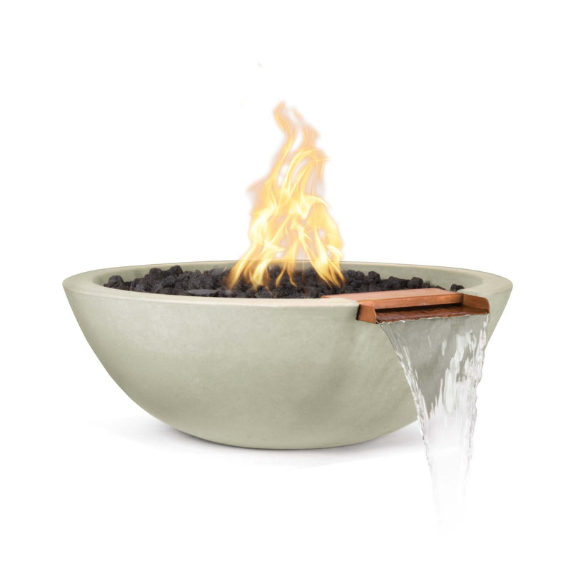 Load image into Gallery viewer, The Outdoor Plus Sedona Fire & Water Bowl – GFRC Concrete (27", 33")