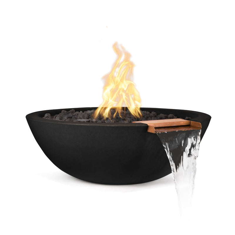 Load image into Gallery viewer, The Outdoor Plus Sedona Fire & Water Bowl – GFRC Concrete (27", 33")