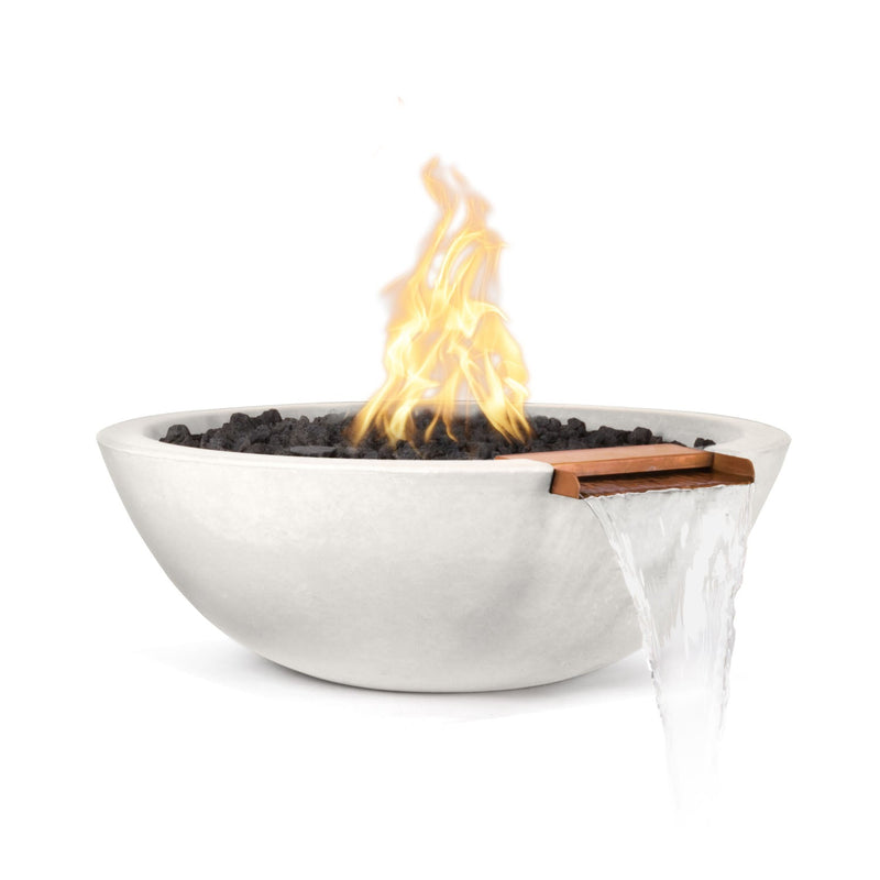 Load image into Gallery viewer, The Outdoor Plus Sedona Fire & Water Bowl – GFRC Concrete (27", 33")