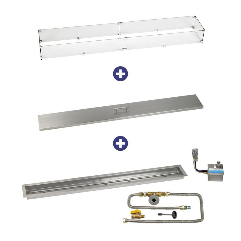 Load image into Gallery viewer, Stainless Steel Linear Channel Drop-In Pan with AWEIS System - Bundle