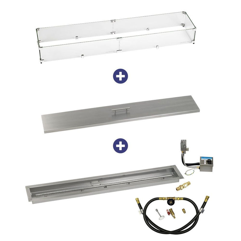 Load image into Gallery viewer, Stainless Steel Linear Channel Drop-In Pan with AWEIS System - Bundle