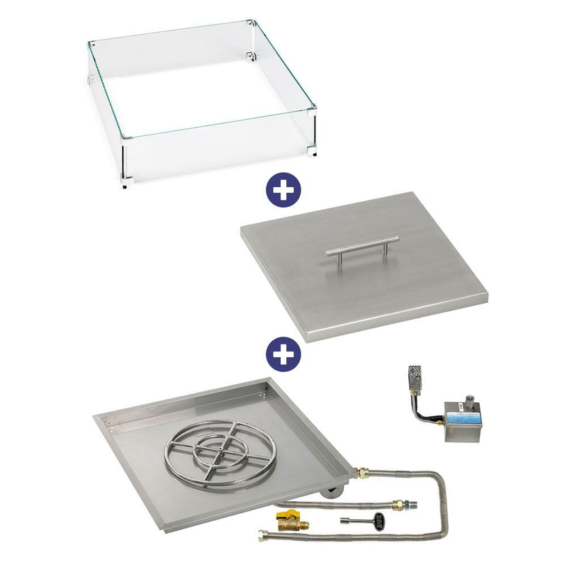 Load image into Gallery viewer, Square Stainless Steel Drop-In Pan with AWEIS System - Bundle