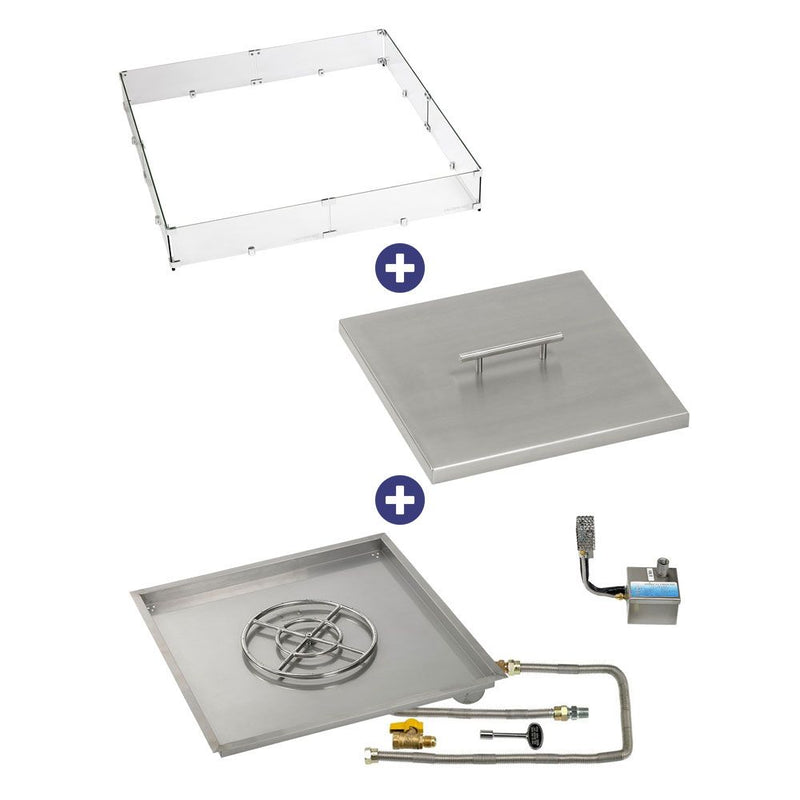 Load image into Gallery viewer, Square Stainless Steel Drop-In Pan with AWEIS System - Bundle