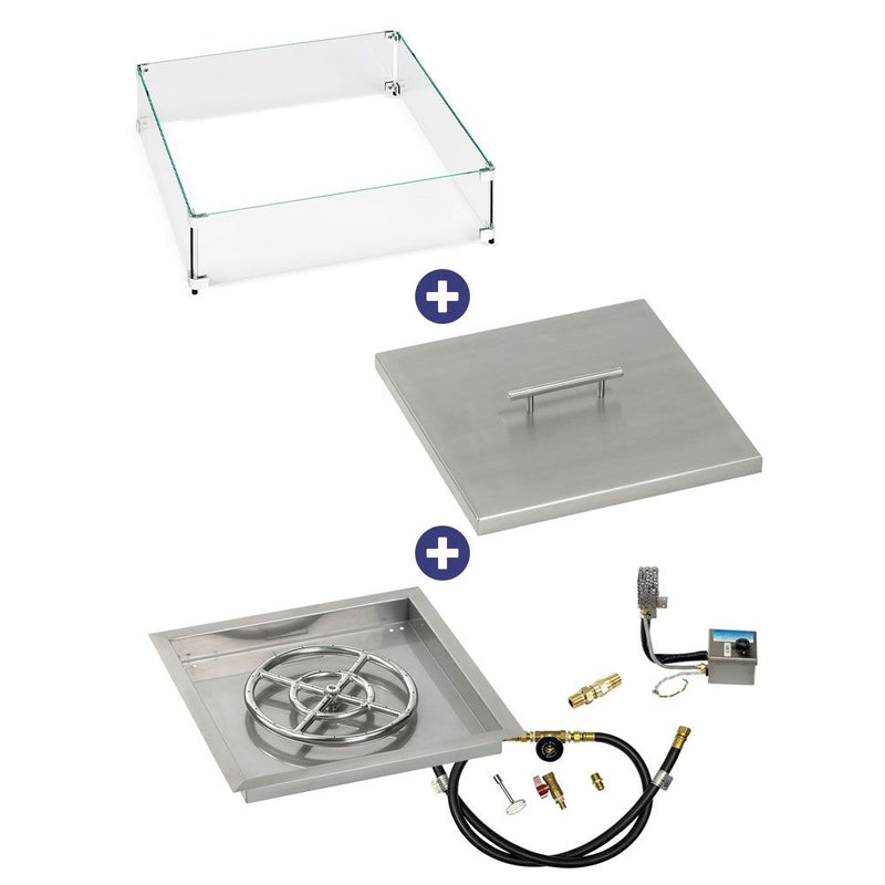 Load image into Gallery viewer, Square Stainless Steel Drop-In Pan with AWEIS System - Bundle
