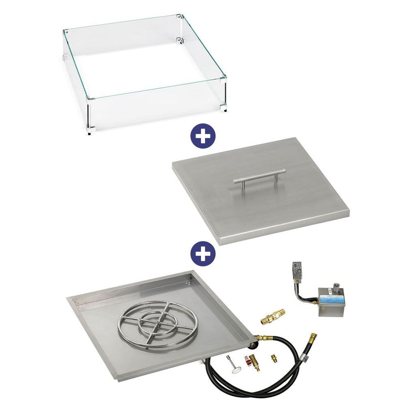 Load image into Gallery viewer, Square Stainless Steel Drop-In Pan with AWEIS System - Bundle