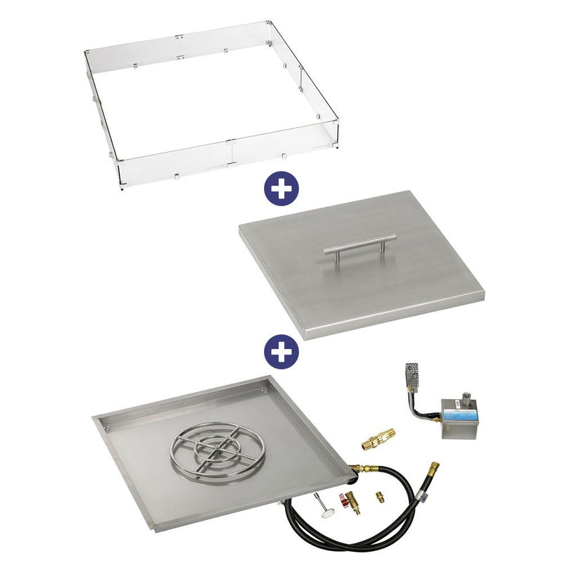 Load image into Gallery viewer, Square Stainless Steel Drop-In Pan with AWEIS System - Bundle
