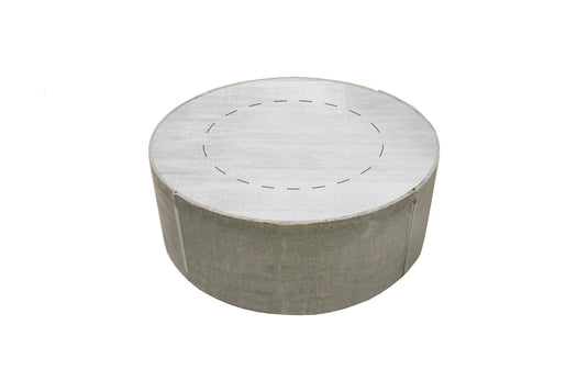 Firegear 48" Structural Steel Round Ready To Finish Fire Pit Enclosure - RTF-R48