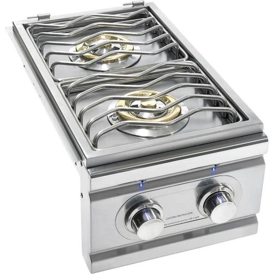 Summerset Grills TRL Built-In Stainless Steel Double Side Burner - Natural Gas