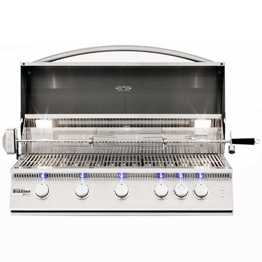 Summerset Grills Sizzler Pro Series Stainless Steel Built-In Grill - Natural Gas