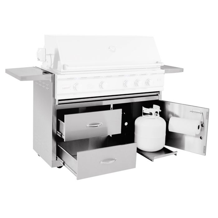 Load image into Gallery viewer, Summerset Grills Stainless Steel TRL Deluxe Series Cart