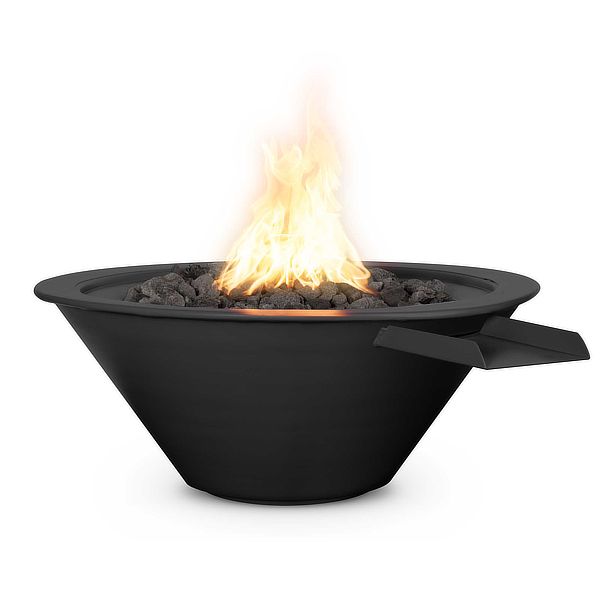 Load image into Gallery viewer, Cazo Powder Coat Steel Fire &amp; Water Bowl
