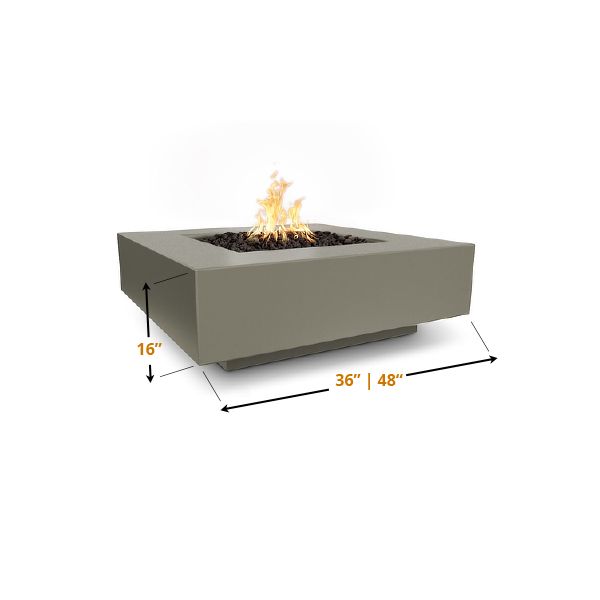 Load image into Gallery viewer, Cabo Concrete Square Fire Pit
