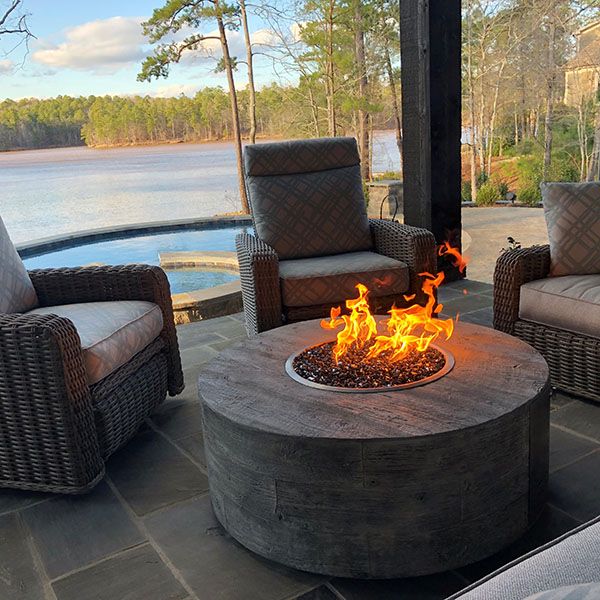 Load image into Gallery viewer, Sequoia Gas Fire Pit - Low Profile
