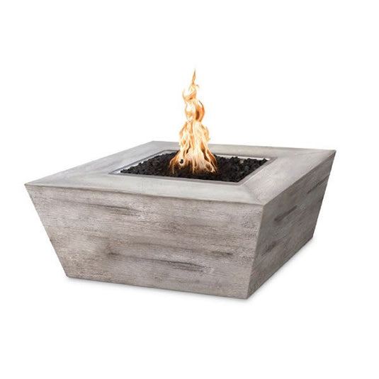 Plymouth Square Gas Fire Pit - Low Profile