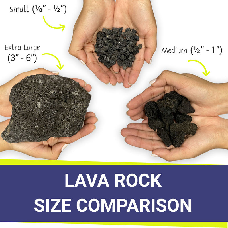 Load image into Gallery viewer, Extra Large Black Lava Rock 10 Pounds
