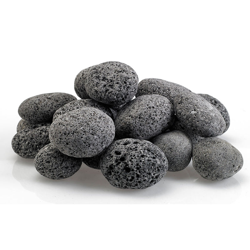 Load image into Gallery viewer, Medium Gray Lava Stone (1&quot; - 2&quot;) Retail Jar
