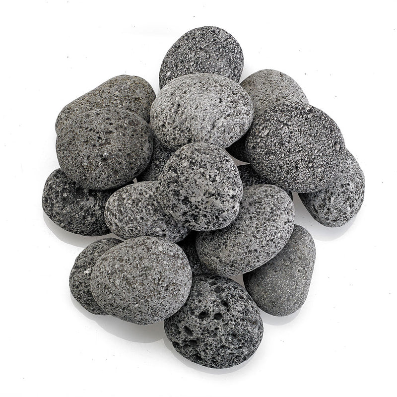 Load image into Gallery viewer, Medium Gray Lava Stone (1&quot; - 2&quot;) 10 lb Bag

