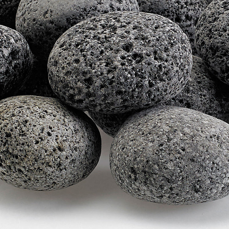 Load image into Gallery viewer, Medium Gray Lava Stone (1&quot; - 2&quot;) 20 lb Bag
