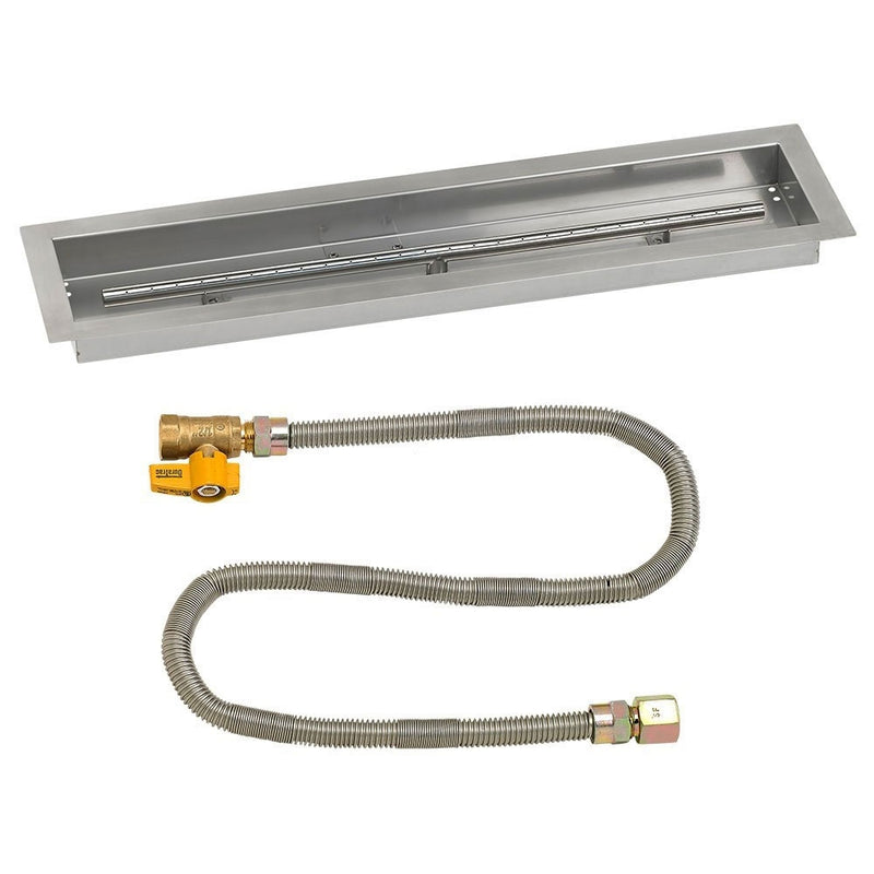 Load image into Gallery viewer, 30&quot;x 6&quot; Linear Drop-In Pan with Match Light Kit - Natural Gas
