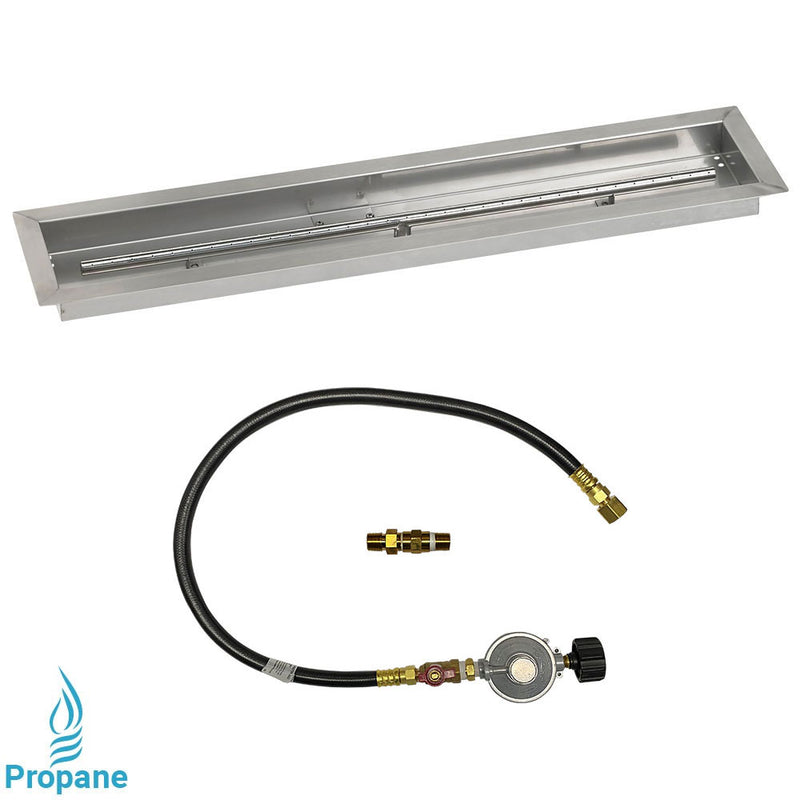 Load image into Gallery viewer, 36&quot;x 6&quot; Linear Drop-In Pan with Match Light Kit - Propane
