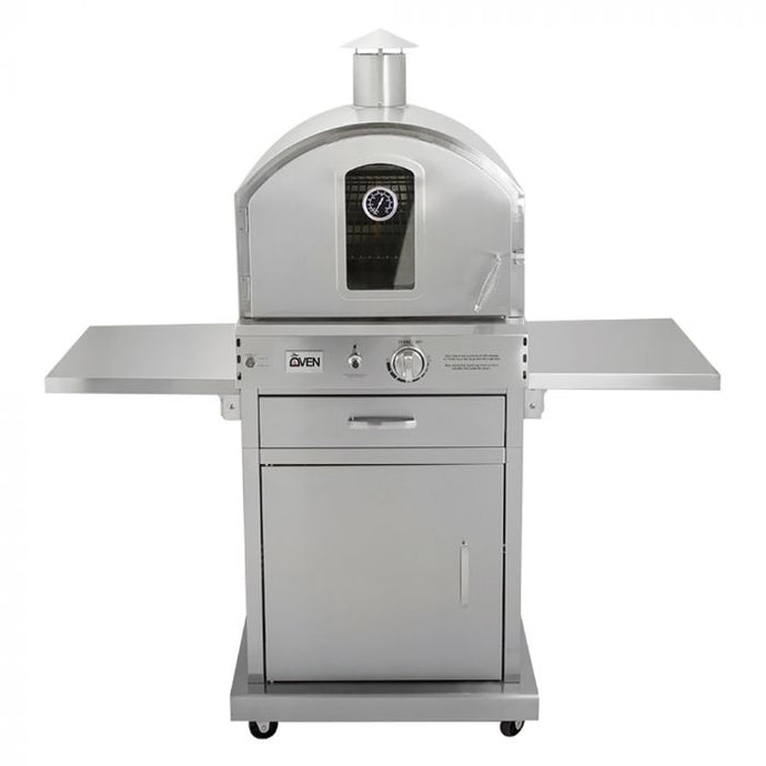 Summerset Grills Powerful Stainless Steel Freestanding Outdoor Oven - Natural Gas