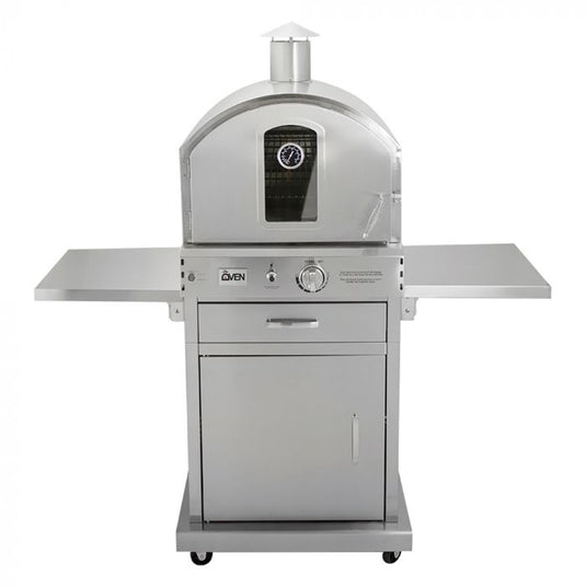 Summerset Grills Powerful Stainless Steel Freestanding Outdoor Oven - Natural Gas