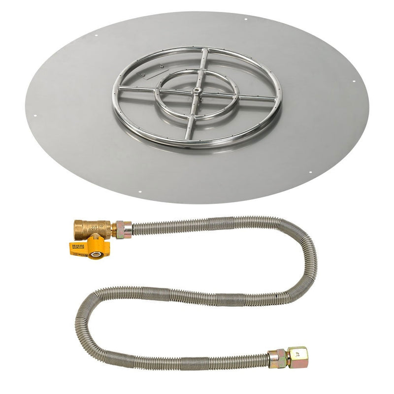 Load image into Gallery viewer, 30&quot; Round Flat Pan with Match Light Kit (18&quot; Ring) - Natural Gas

