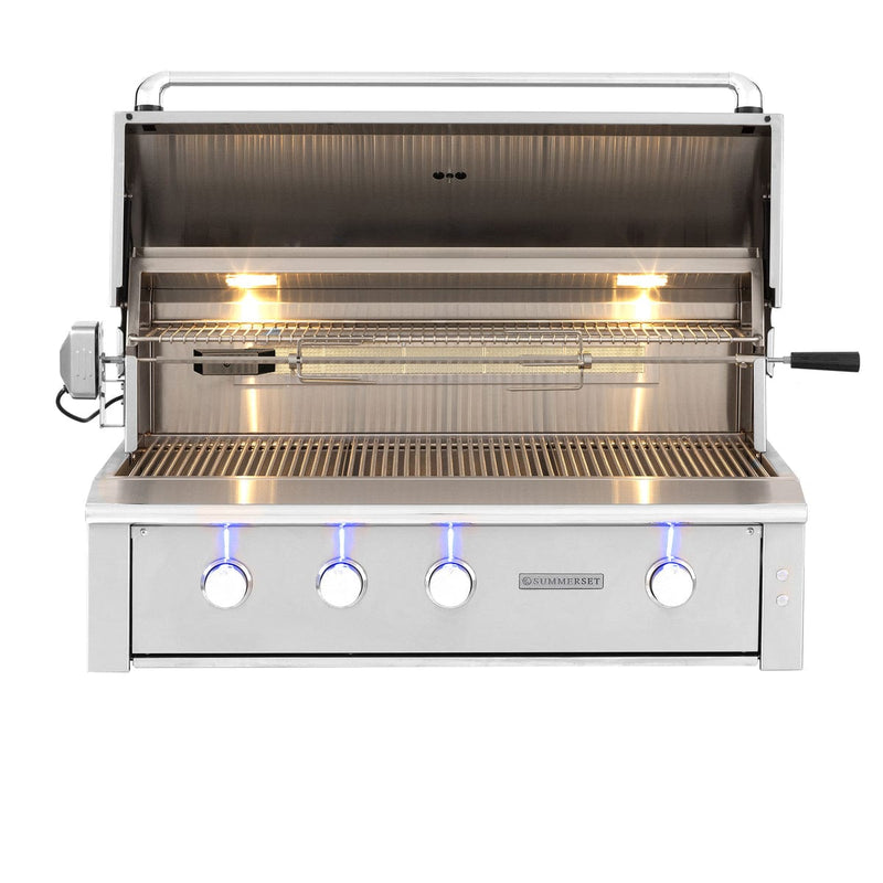 Load image into Gallery viewer, Summerset Grills Alturi Stainless Steel U-Tube Series Grill Includes Grill Cover - Liquid Propane
