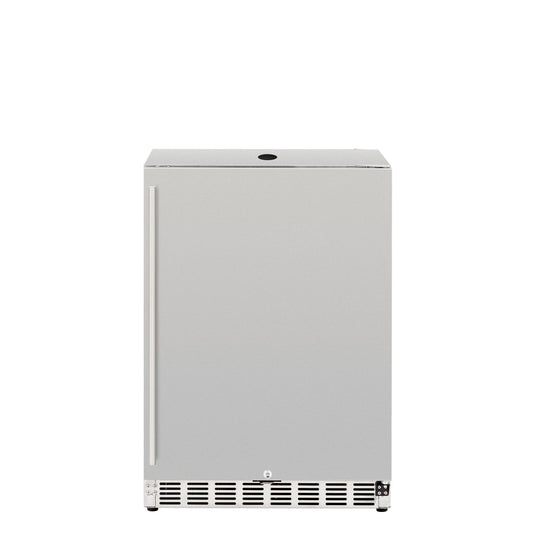 Summerset Grills 6.6C Deluxe Stainless Steel No Tap Outdoor Rated Kegerator