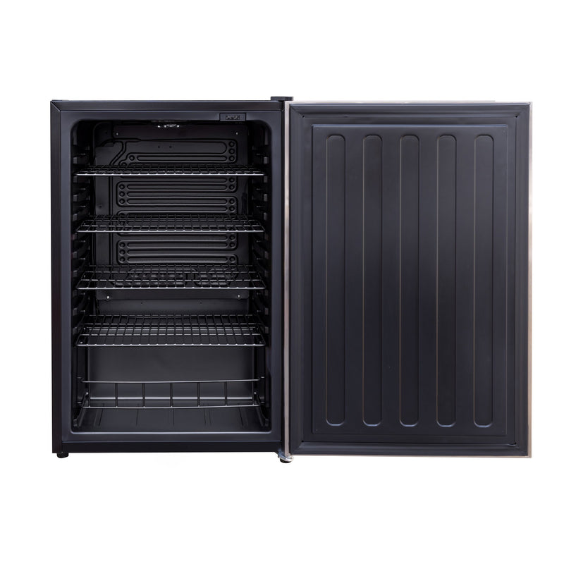 Load image into Gallery viewer, Deluxe Outdoor Approved Refrigerator with Stainless Steel Door and Handle (4.1c) - NEW REVERSIBLE DOOR
