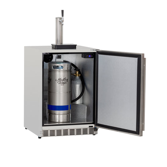 6.6c Deluxe Outdoor Rated Kegerator - No Tap