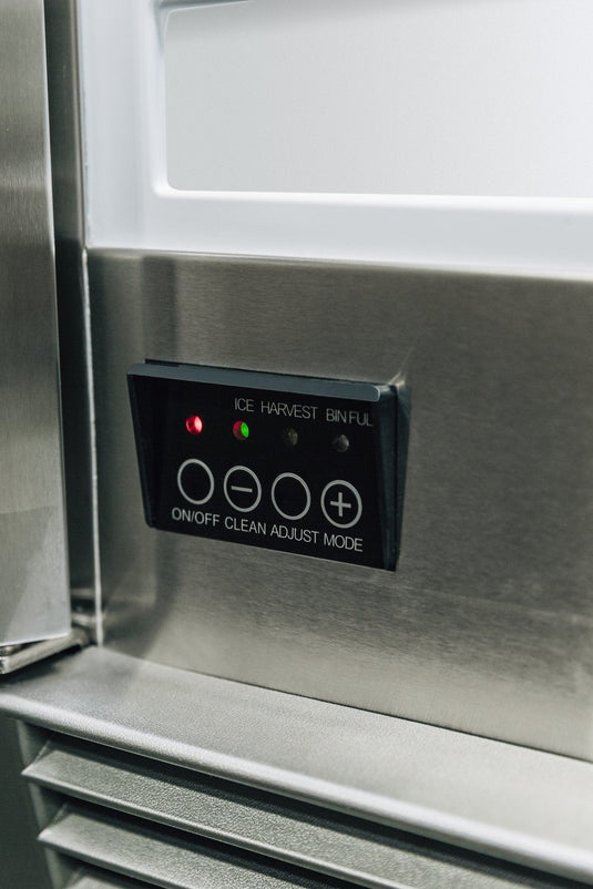 Summerset Grills 15" And 50 Lbs Capacity UL Outdoor Rated Ice Maker With Stainless Steel Door