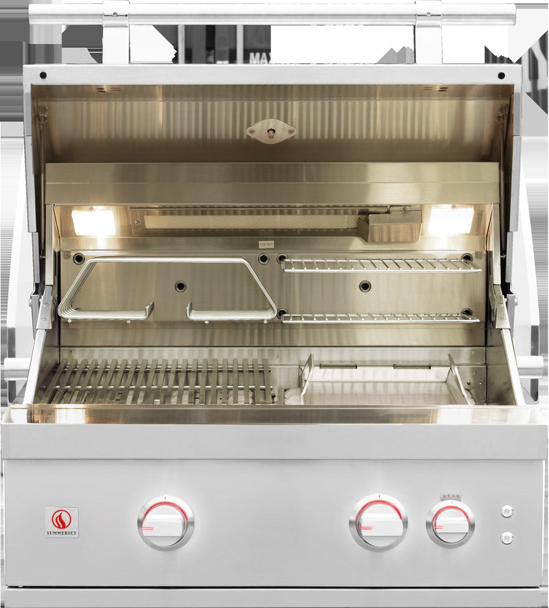 Load image into Gallery viewer, Quest Grill - Includes Grill Cover, Rotisserie, Rib Rack, Smoker Box &amp; Griddle Plate
