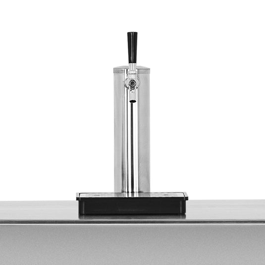 6.6c Deluxe Outdoor Rated Single Tap Kegerator - Completed
